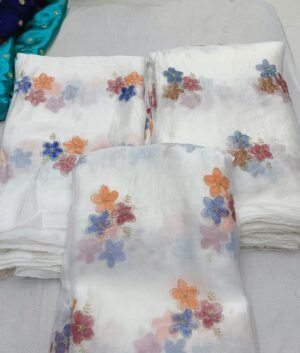 fendy satin brush paint with cut dana flower