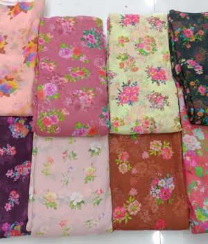 Georgette print