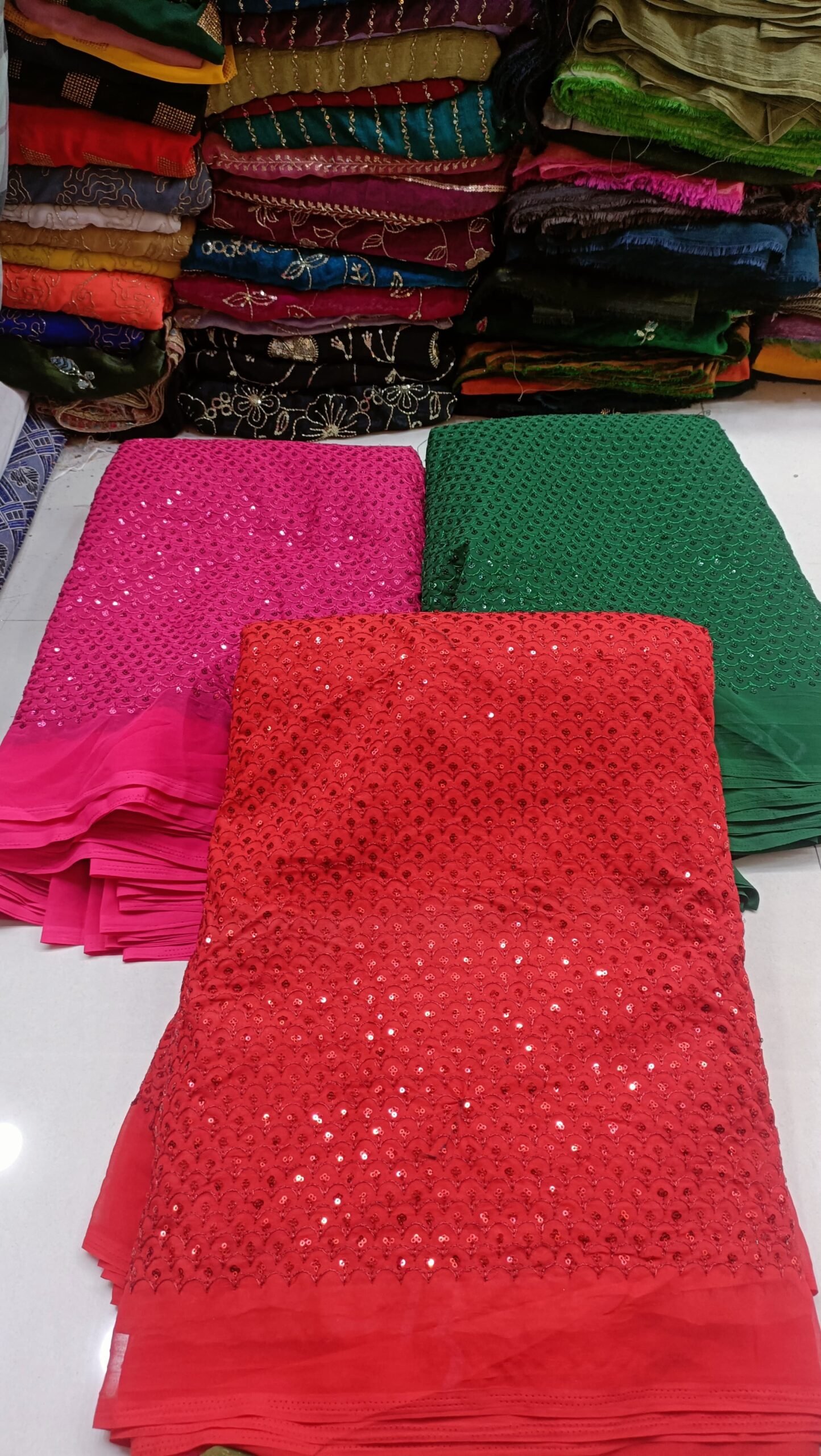 Georgette seq butti