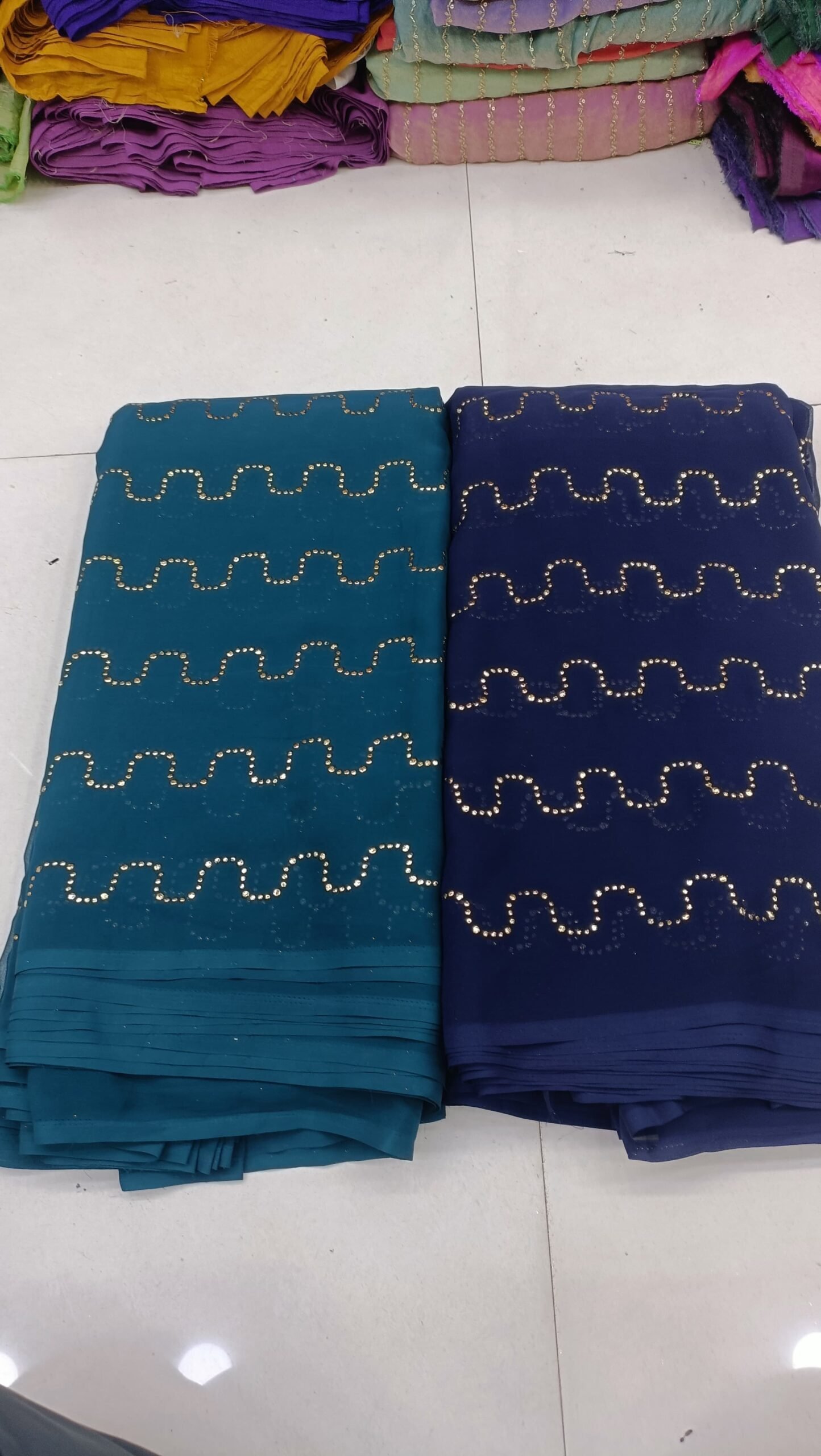 Georgette mukesh work