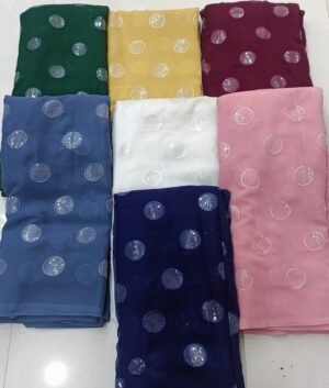 fox Georgette water seq gola