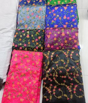 mulburry  silk multy  work
