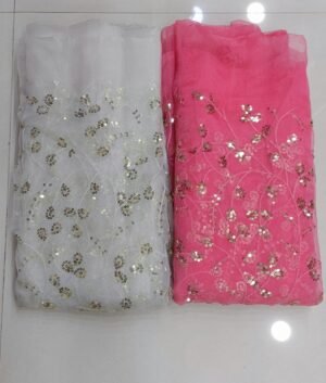 organza  jari seq work
