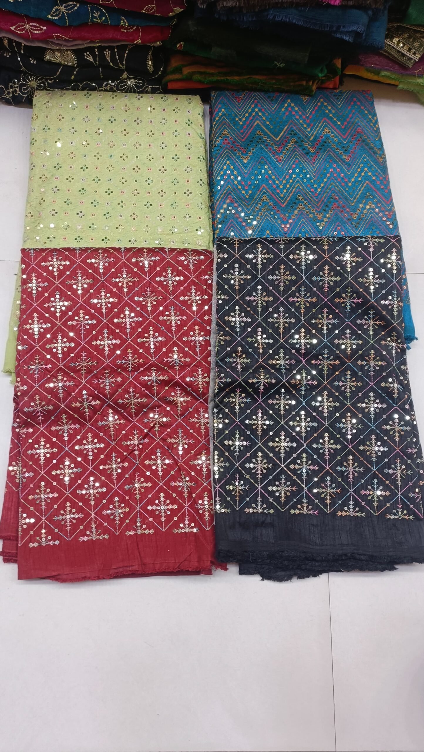 mulburry silk multy work