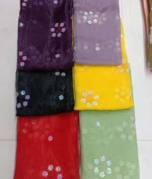 organza  water seq flower