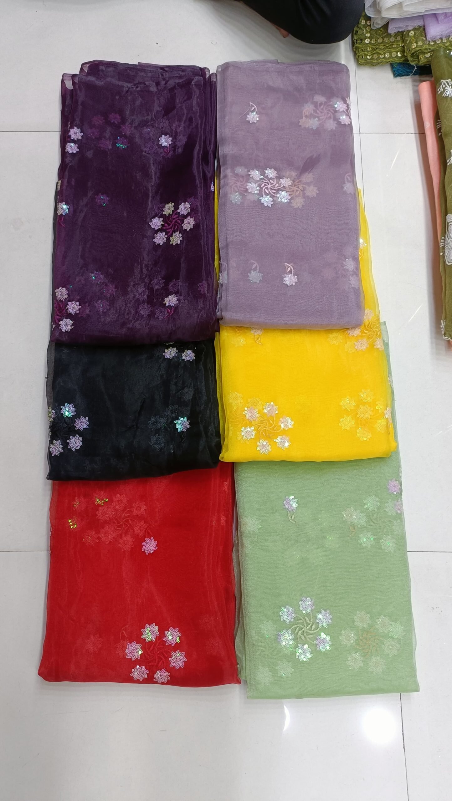 organza water seq flower