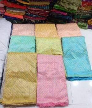 mulburry silk multy thred work for gents  kurta  and kothi