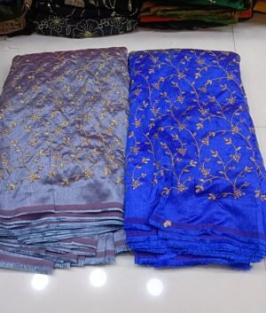 mulburry silk jaal work