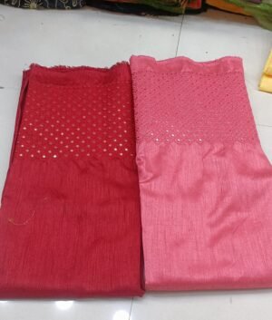 heavy daman mirror  work for gents kurta