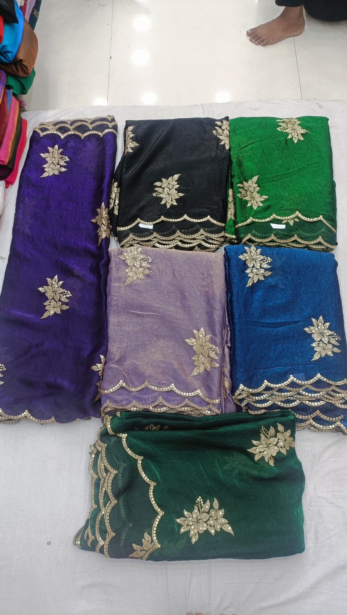 fendy crush double side border heavy butti